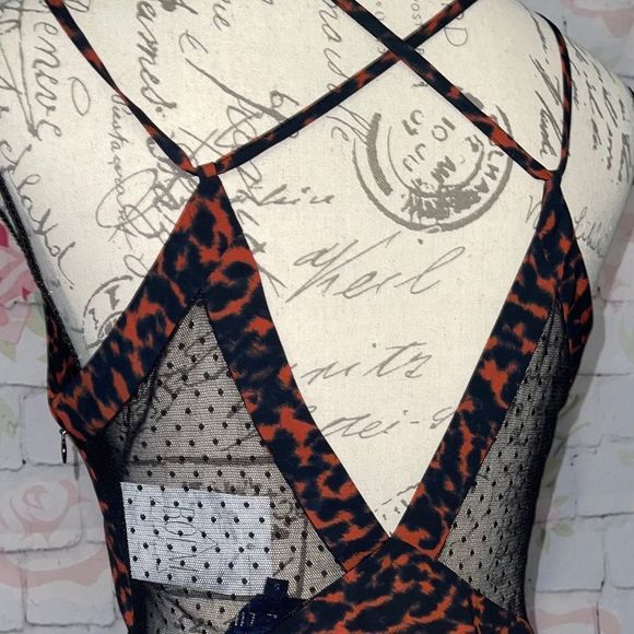 NWT! “BLUE LIFE”RED& Black Cheetah maxi - Picture 14 of 15